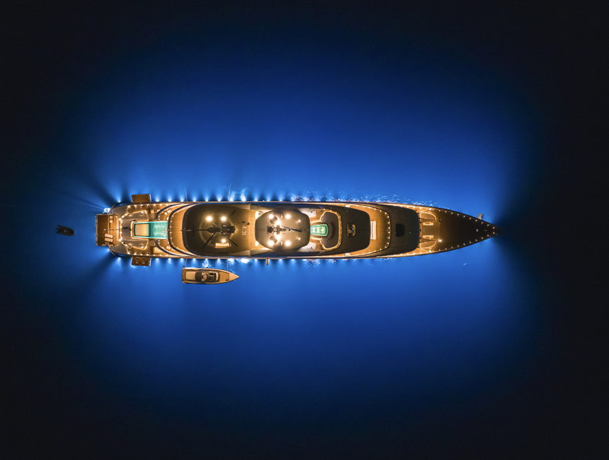 Explore E9 Weld-In Superyacht Underwater Light - OceanLED
